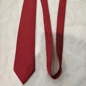 Red Silk Tie